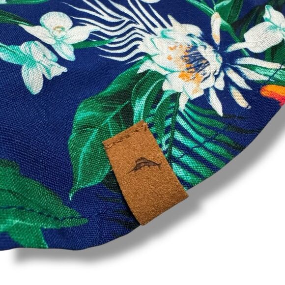 Tommy Bahama Hawaiian Pet Shirt Small Velcro Closure Adorable - Picture 7 of 9